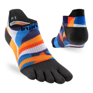 Injinji Spectrum Women's Run Lightweight No-Show