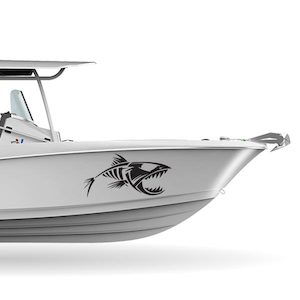Products: Boat Sticker - Fish - Vinyl Stickers - iProduction