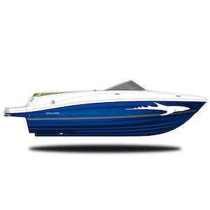 Products: Boat Sticker - Shark - Vinyl Sticker - iProduction