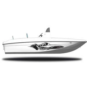 Products: Boat Sticker - Shark 101 - Vinyl Stickers - iProduction