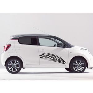 Products: Vehicle Decal - Finish Flag - iProduction
