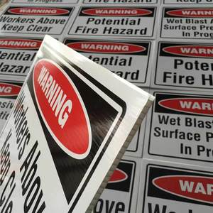 Products: Corflute Sign 3mm Printing in Special Price - iProduction