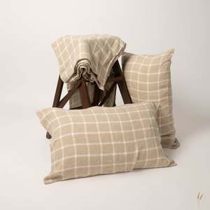 Frontpage: Azure Mocha Linen Duvet Set