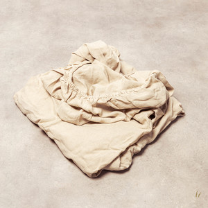 Frontpage: Oatmeal Bliss Linen Fitted Sheet