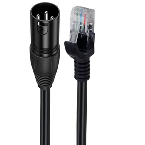 Network Extension Cable for DMX-CON Controller Series, Length: 30cm, XLR 3 Pin M&hellip;