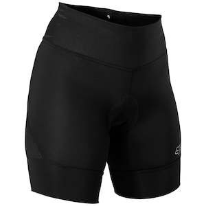 FOX WOMENS TECBASE LITE LINER SHORTS [BLACK]