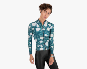 Machines For Freedom - The Summerweight Long Sleeve Cycling Jersey in Jaded Rose