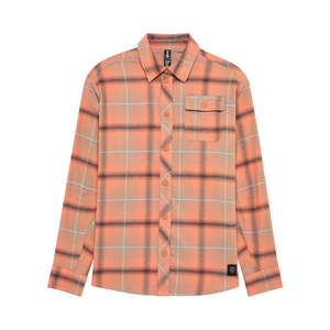 Shirts: Fox Womens Survivalist Stretch Flannel Coral