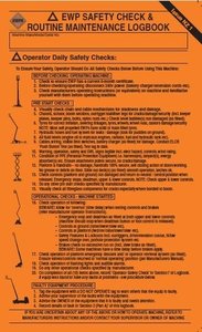 Ewp Accessories: EWP Log Books