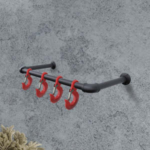 Hooks Hangers: Industrail Storage Rail with Hooks