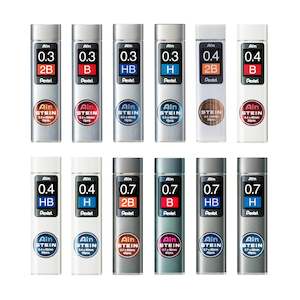 Pen Cases Organizers: Pentel Ain Stein Lead - 0.3/0.4/0.7 mm - 2B/B/HB/H
