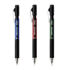 Pen Cases Organizers: Kokuyo Type M Mechanical Pencil - Retractable - Rubber Grip