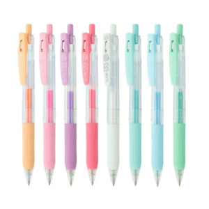 Gel Pens: Zebra Sarasa Clip Gel Pen - Milk Color - 0.5 mm