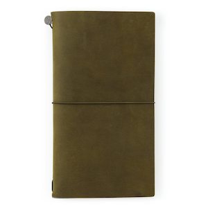 Traveler's Company Traveler's Notebook Starter Kit - Olive Leather - R&hellip;