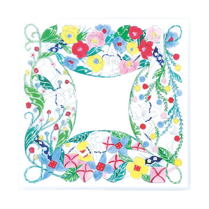 Hitotoki NOTE - Square Size - Undated - A5 - My Garden