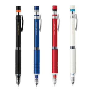 Zebra DelGuard Type Lx Mechanical Pencil - Metal Grip - 0.3 mm