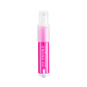 Erasers: Tombow Mono One Eraser - 6.7 mm - Pink