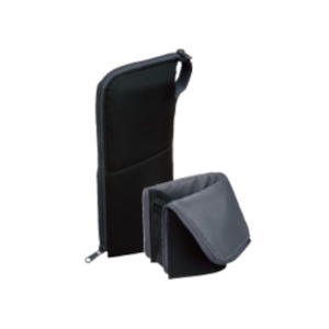 Pencil Cases: Kokuyo NeoCritz Stand Pen Case - Large - Black