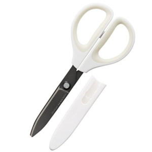 Kokuyo HASA Glueless Scissors - Fluorine - White