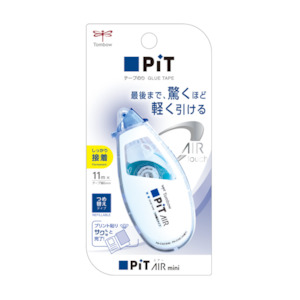 Tombow Pit Air Mini Glue Tape - 6 mm x 11 m - Refillable