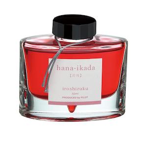 Pilot Iroshizuku Ink - 50 ml Bottle - New - Hana Ikada (Cherry Blossom)
