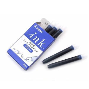 Pilot IRF-5S Ink Cartridge - 5 Cartridges - Blue Ink