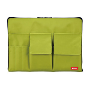 Lihit Lab Teffa Bag in Bag - A4 - Yellow Green