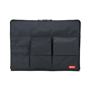 Lihit Lab: Lihit Lab Teffa Bag in Bag - A4 - Black