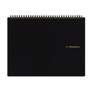 Maruman: Maruman Mnemosyne N180 Notebook - 5 mm Grid - 70 Sheets - A4