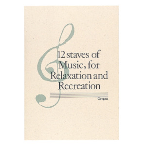 Music Notebooks: Kokuyo Music Notebook - 18 sheets - 12 Steps - B5 - Cream