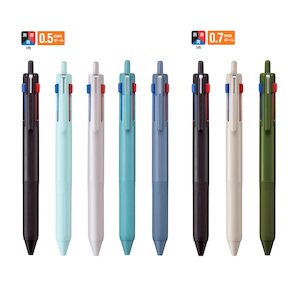 Pens Pencils Art Supplies: Uni Jetstream 3 Color Ballpoint Pen - 0.5 / 0.7 mm - New