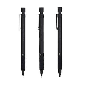 Staedtler 925-35 Drafting Mechanical Pencil - All Black - 0.3 / 0.5 / 2.0 mm