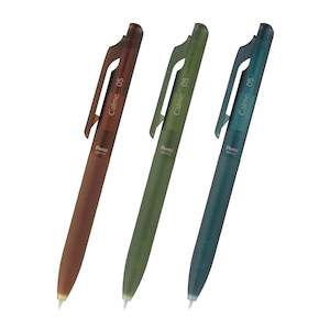 Pens Pencils Art Supplies: Pentel Calme Quite-Knocking 0.5mm Ballpoint Pen - Relaxed Frost Series - Black Ink