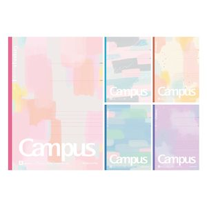 Notebooks Planners: Kokuyo Campus Notebook -Pack of 5 - 7 mm Lined with Dots - 30 Sheets - B5 - Acrylic Palette