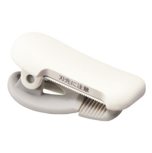 Kokuyo Karu Masking Tape Cutter - White (10 - 15 mm)