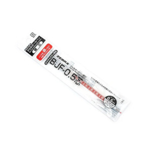 Zebra Sarasa Study Gel Pen Refill - Red - 0.5 mm