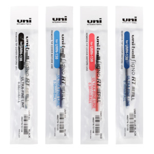 Gel Pen Refills: Uni-ball Signo RT1 Gel Pen Refill - 0.38 mm