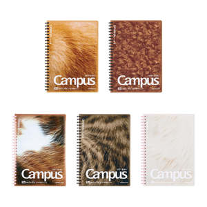Kokuyo Campus Soft Ring Notebook - Paw Pad Limited Edition - A5 - 5mm Grid - Wit&hellip;