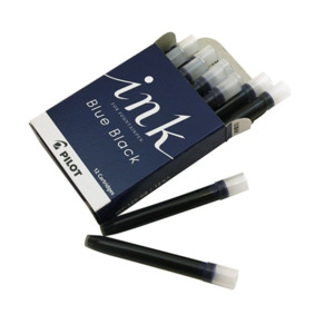 Pilot IRF-12S Ink Cartridge - 12 Cartridges - Blue Black Ink