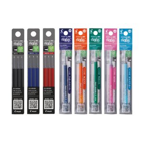 Refills Ink: Pilot FriXion Synergy Knock 0.5 mm Gel Pen Refills - Erasable