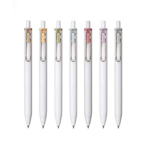 Uni-ball One Gel Pen - 0.38 mm - 7 New Colors
