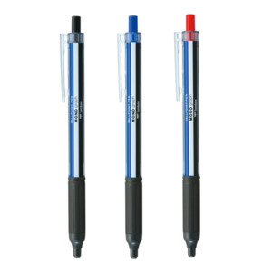 Tombow Monograph Light Ballpoint Pen - Mono Color - 0.5 mm - Black / Blue / Red Ink