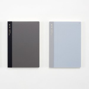 isshoni. Index & Page Numbers Notebook - 5 mm grid - B5 - 2022 Good Design Award Winner