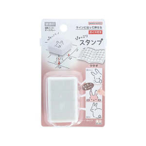 Sun-Star Pyokkori Popping Stamp - Rabbit