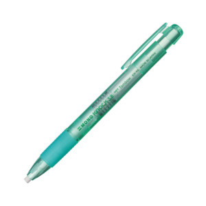Erasers: Tombow Mono Knock Eraser - 3.8 mm - Refillable - Green