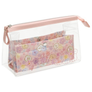 San-X Pen Pouch - Two in One - Sumikko Gurashi - Pink