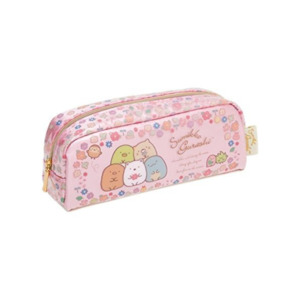 San-X Pen Pouch - Sumikko Gurashi - Pink Flower
