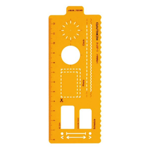 Kokuyo Jibun Techo Template Stencil - Plan