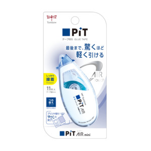 Tombow Pit Air Mini Glue Tape - 6 mm x 11 m - Refillable