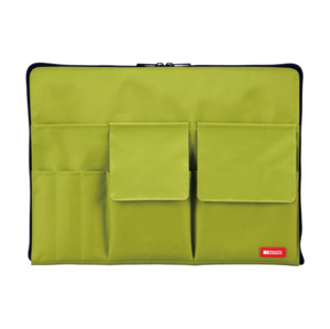 Lihit Lab Teffa Bag in Bag - A4 - Yellow Green